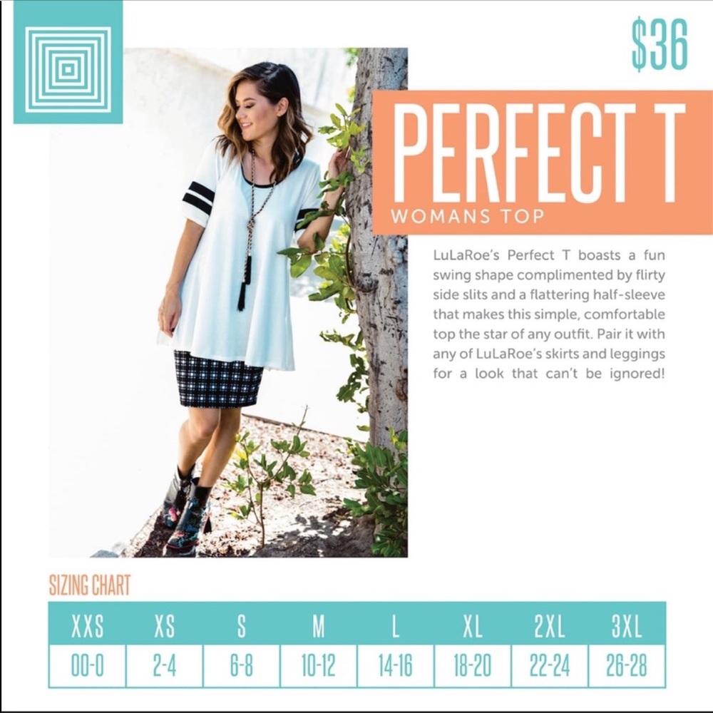 Lularoe Perfect Tee - Picture 6 of 7